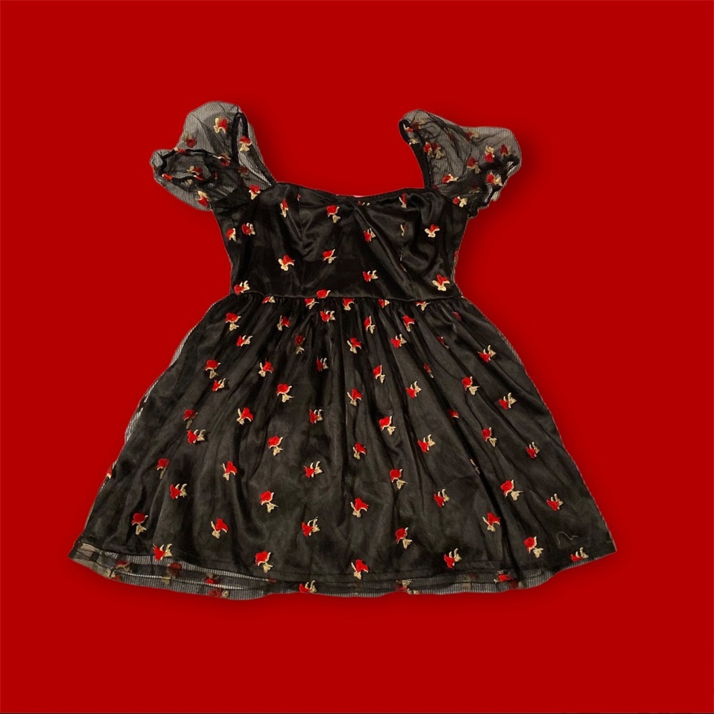 MIDNIGHT FOREVER YOURS BABYDOLL DRESS